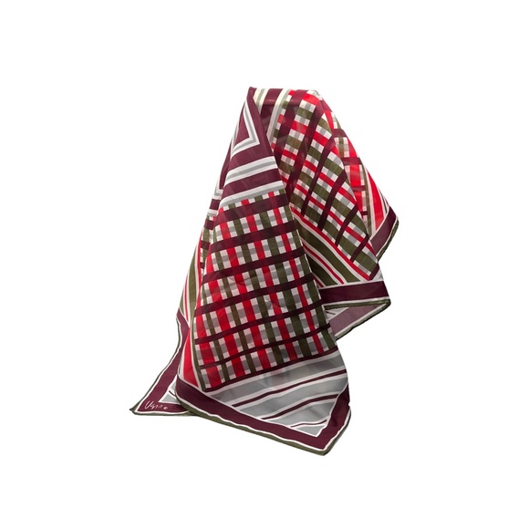 Vintage Vera Neumann Geometric Scarf 1960s-1970s Collectible with Cult Following - Picture 2 of 9